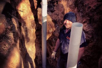 Installation of New Drainage