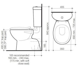 caroma aire toilet suite 2