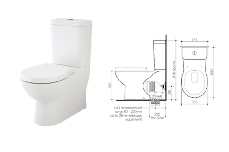 Caroma Toilet Suits